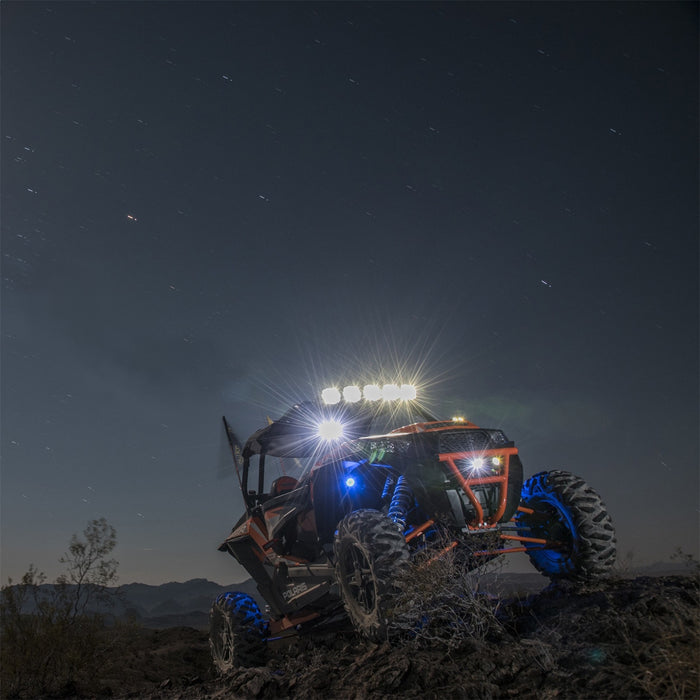 KC Hilites 91309 Polaris RZR; Pro6 Gravity LED 5-Light Overhead Sys - Truck Part Superstore