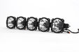 KC Hilites 91309 Polaris RZR; Pro6 Gravity LED 5-Light Overhead Sys - Truck Part Superstore