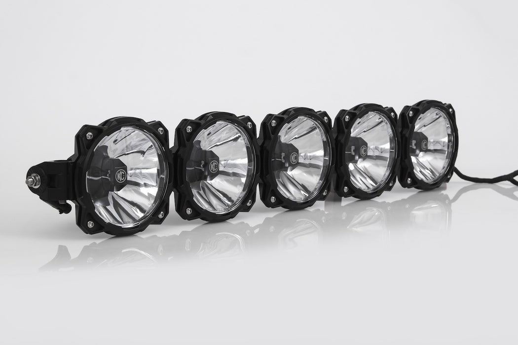 KC Hilites 91309 Polaris RZR; Pro6 Gravity LED 5-Light Overhead Sys - Truck Part Superstore