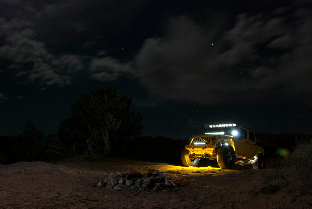 KC Hilites 91313 Jeep JK; Pro6 Gravity LED 8-Lt Overhead Sys 07-18 - Truck Part Superstore