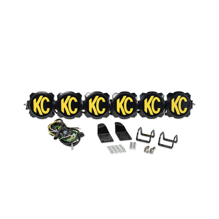 KC Hilites 91327 Arctic Cat Wildcat; Pro6 Gravity LED 6-Lt Overhead Sys - Truck Part Superstore