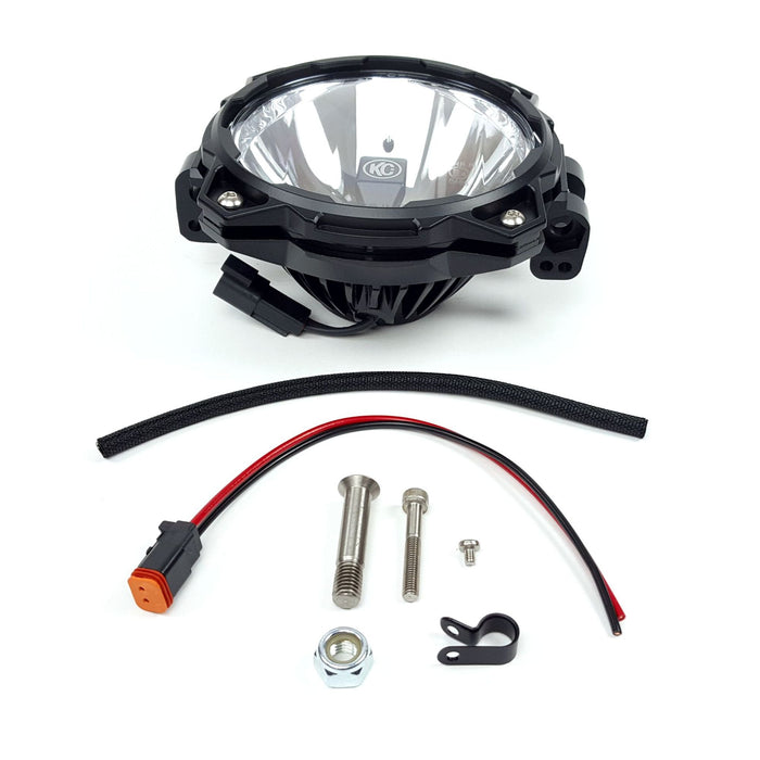 KC HiLiTES 91330 KC Pro6 Gravity LED 6in Add-On Driving 1-Light Universal - Truck Part Superstore