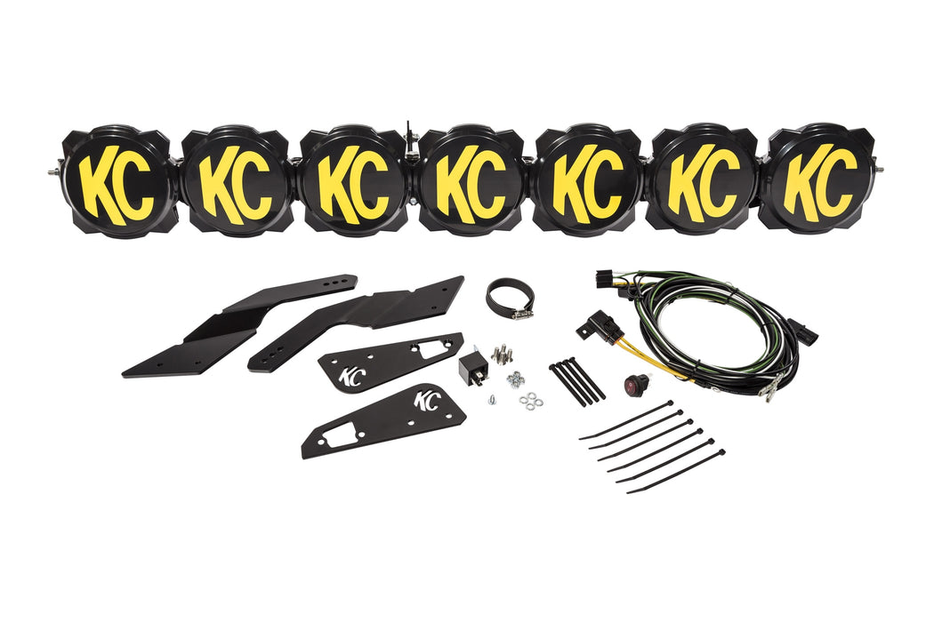 KC Hilites 91334 Can-Am X3; Pro6 Gravity LED 7-Lt Overhead Sys - Truck Part Superstore