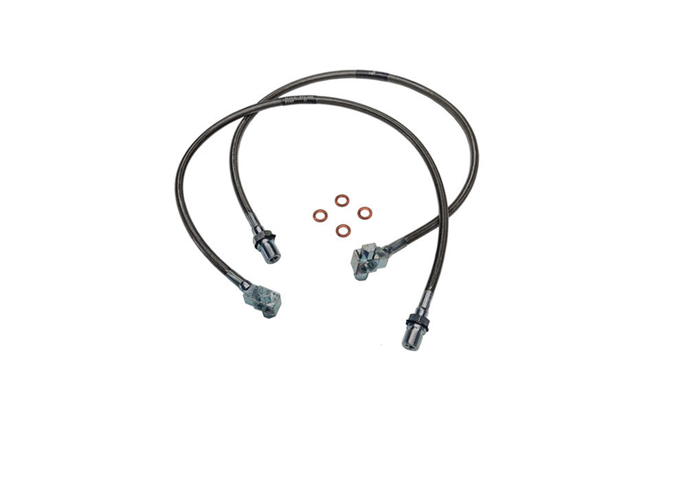 Superlift 91345 Bullet Proof Brake Hose-Front-71-78 GM PU/Blazer/Suburban w/8-12in. Lift - Truck Part Superstore
