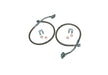 Superlift 91350 Bullet Proof Brake Hose-Front-79-86 GM PU/Blazer/Suburban w/4-6in. Lift - Truck Part Superstore