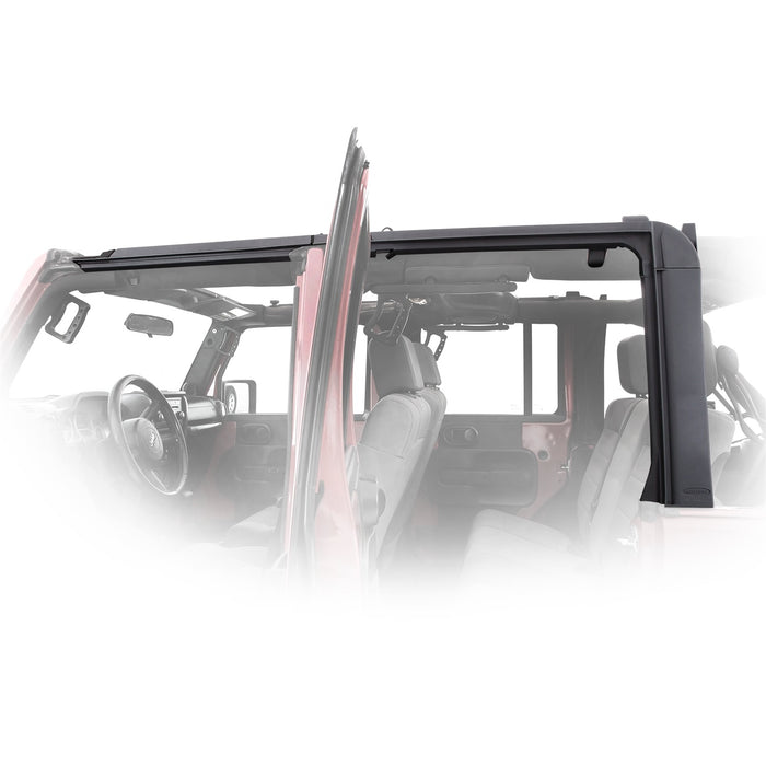 Smittybilt 91406 Jeep JKU Door Surrounds OE Style 2007-2018 Wrangler JKU 4-Door Set Black Smittybilt - Truck Part Superstore