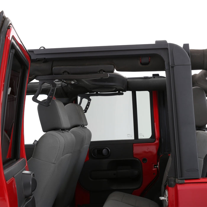 Smittybilt 91406 Jeep JKU Door Surrounds OE Style 2007-2018 Wrangler JKU 4-Door Set Black Smittybilt - Truck Part Superstore