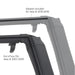 Smittybilt 91406 Jeep JKU Door Surrounds OE Style 2007-2018 Wrangler JKU 4-Door Set Black Smittybilt - Truck Part Superstore