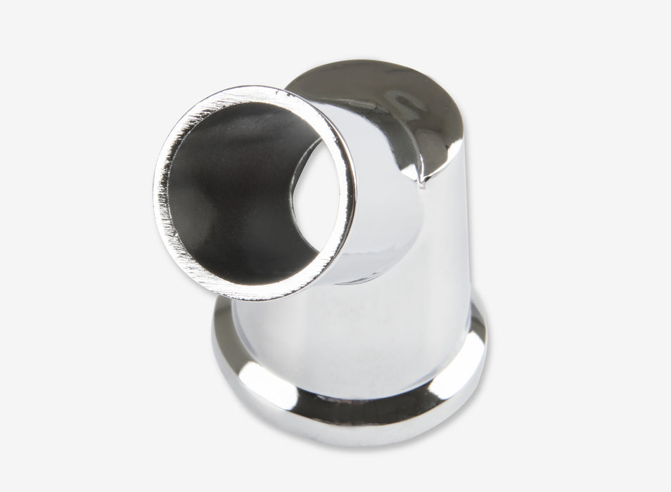 Mr Gasket 9141G Water Neck; Chromed Aluminum; 45 deg. Bend; Swivel; - Truck Part Superstore