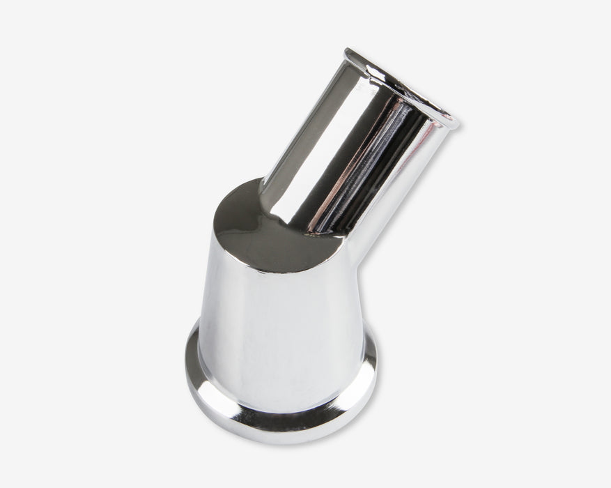 Mr Gasket 9141G Water Neck; Chromed Aluminum; 45 deg. Bend; Swivel; - Truck Part Superstore