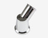 Mr Gasket 9141G Water Neck; Chromed Aluminum; 45 deg. Bend; Swivel; - Truck Part Superstore
