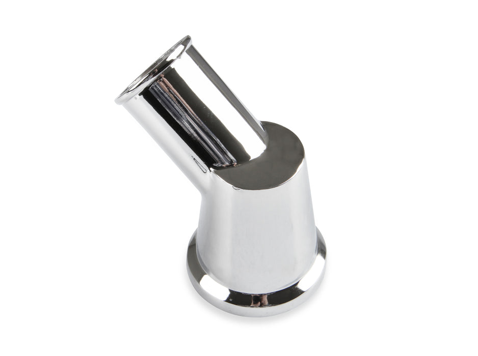 Mr Gasket 9141G Water Neck; Chromed Aluminum; 45 deg. Bend; Swivel; - Truck Part Superstore