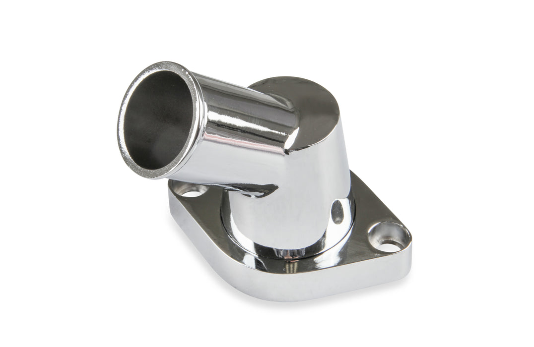 Mr Gasket 9141G Water Neck; Chromed Aluminum; 45 deg. Bend; Swivel; - Truck Part Superstore