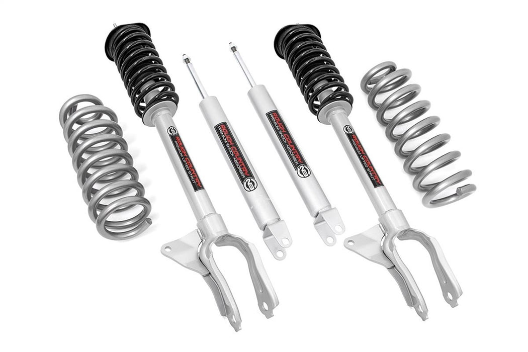 Rough Country 91430 2.5 Inch Lift Kit N3 Struts 16-20 Jeep Grand Cherokee 4WD Rough Country - Truck Part Superstore