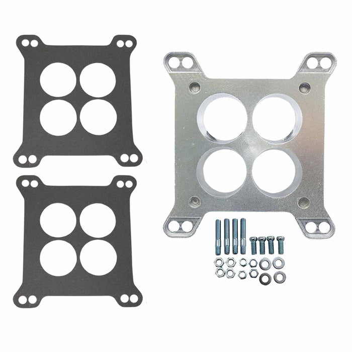 SpeedFx 9148 Adapts Holley/AFB 4 BBL Carburetor To Smaller Manifold 1/2 In Thick With Tapered - Truck Part Superstore