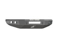 Road Armor 914R0B-NW Stealth Non-Winch Front Bumper; Steel; Satin Black; Square Fog Light Holes; - Truck Part Superstore