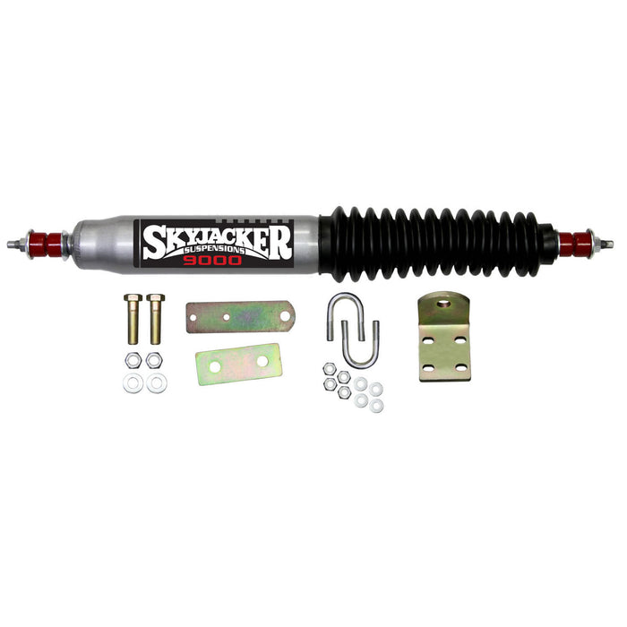 Skyjacker 9150 Steering Stabilizer Single Kit Silver w/Black Boot 83-97 Ford Ranger 84-90 Ford Bronco II 91-94 Ford Explorer Skyjacker - Truck Part Superstore