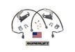 Superlift 91540 Bulletproof Brake Hose-Front-08-10 F-250/F350 w/2-4in. Lift - Truck Part Superstore