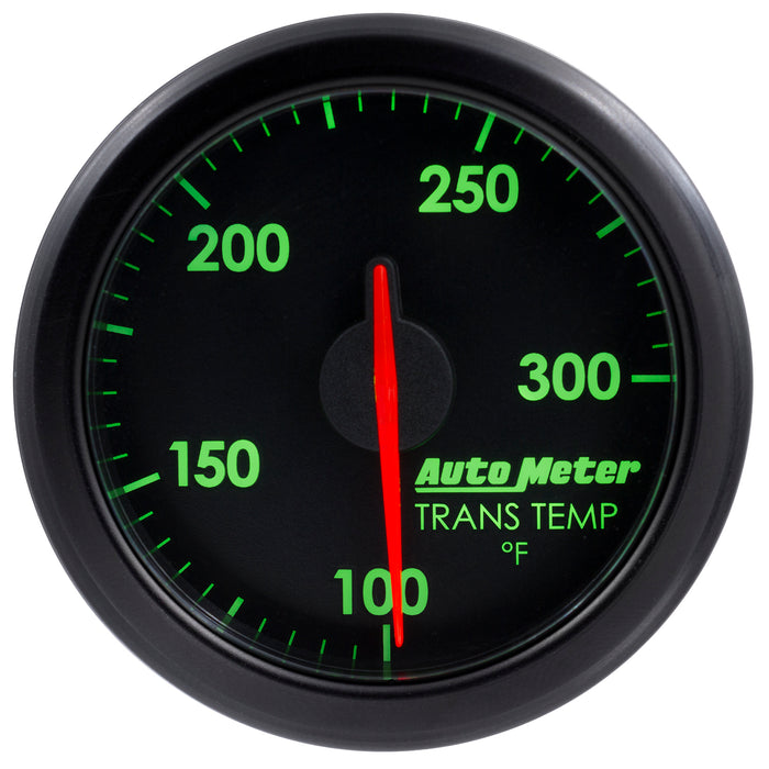 AutoMeter 9157-T 2-1/16in. TRANS TEMP; 100-300`F; AIRDRIVE; BLACK - Truck Part Superstore