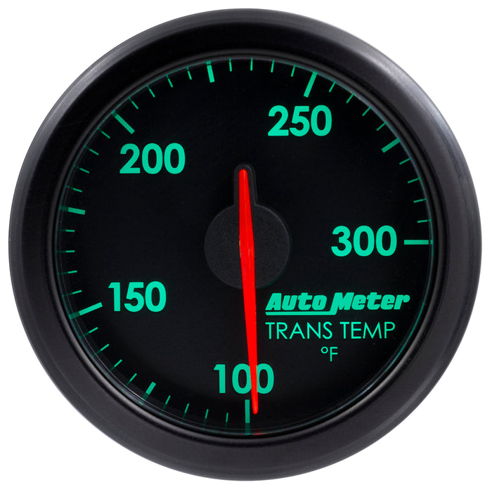 AutoMeter 9157-T 2-1/16in. TRANS TEMP; 100-300`F; AIRDRIVE; BLACK - Truck Part Superstore
