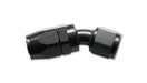 Vibrant Performance 21308 30 Degree Hose End Fitting; Hose Size: -8AN; 6061 Aluminum; Anodized Black; - Truck Part Superstore