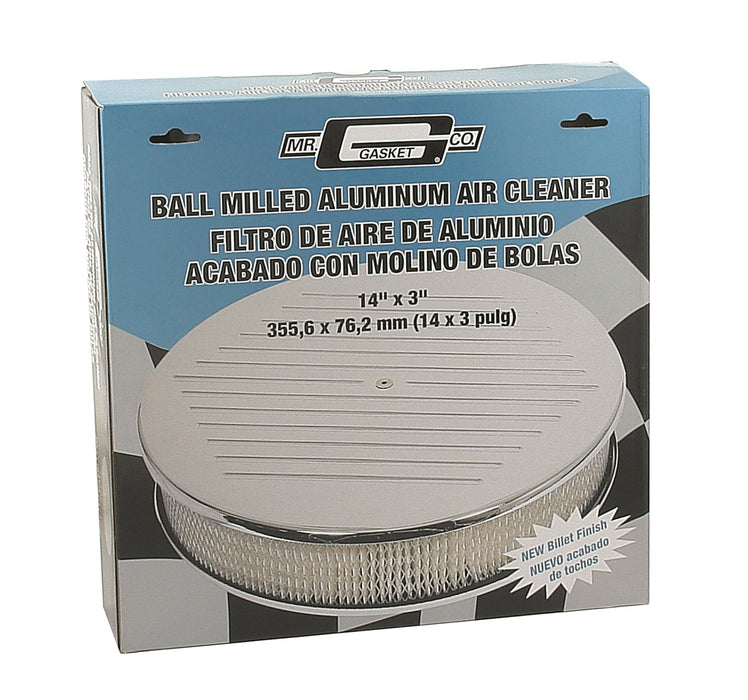 Mr Gasket 9161G Chrome Aluminum Air Cleaner - Truck Part Superstore