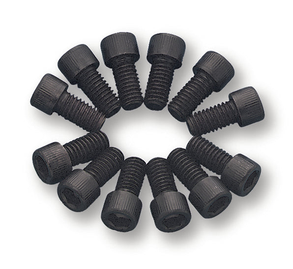 Mr Gasket 916 Header Bolt Set; Black Oxide Finish; 3/8 in. Dia.; 3/4 in. Length; Allen Head; - Truck Part Superstore