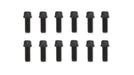 Mr Gasket 917 Header Bolt Set; Hex Head; 3/8 in.-16 x 1 in.; 12 pc.; - Truck Part Superstore