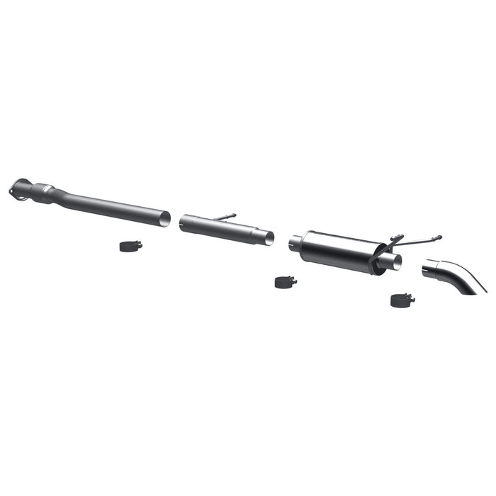 MagnaFlow Exhaust Products 17104 Off Road Pro Series Gas Stainless Cat-Back - Truck Part Superstore