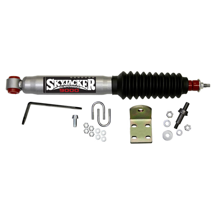 Skyjacker 9196 Steering Stabilizer Single Kit 99-06 Chevy/GMC/Cadillac Truck/SUV Silver w/Black Boot Skyjacker - Truck Part Superstore