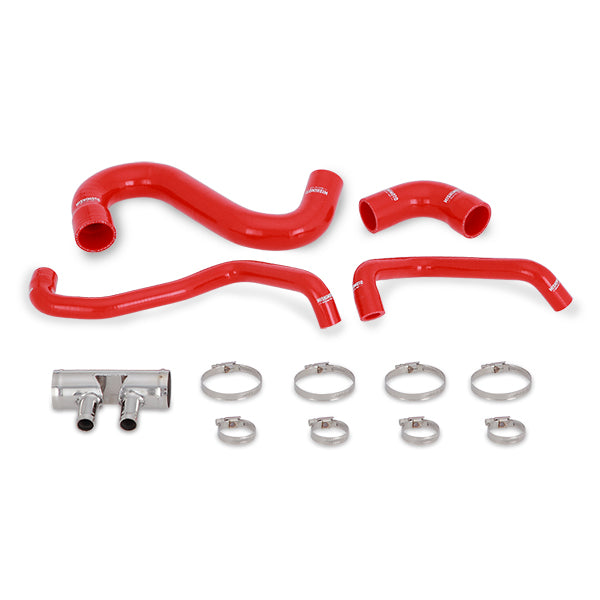 Mishimoto MMHOSE-MUS8-15LRD Silicone Lower Radiator Hose, fits Ford Mustang GT 2015+ - Truck Part Superstore