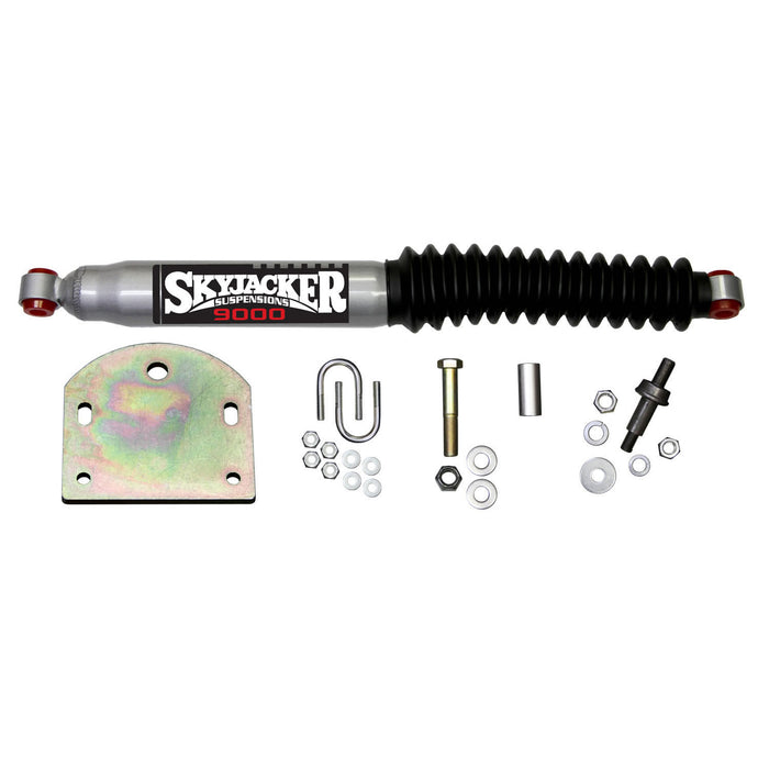 Skyjacker 9199 Steering Stabilizer Single Kit Silver w/Black Boot 99 Ford F-250 99-04 Ford F-250 Super Duty 99-04 Ford F-350 Super Duty 00-05 Ford Excursion Skyjacker - Truck Part Superstore