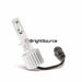 BrightSource 91993 LED Bulb; Single; H3; w/Aluminum Heat Sink; 6500K; 2 Year Warranty; - Truck Part Superstore
