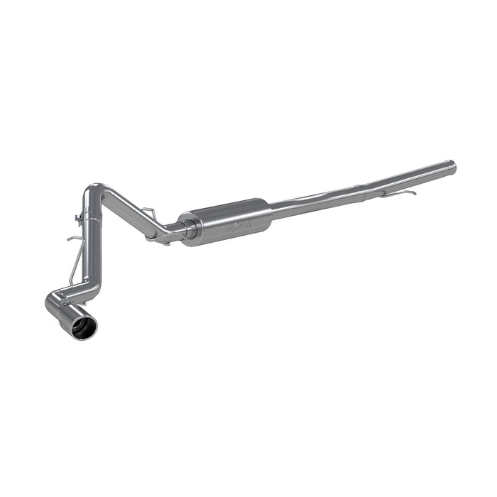 MBRP S5087AL 3 Inch Cat Back Exhaust System Single Side Aluminized Steel For 19-22 Silverado/Sierra 1500 4.3L, 5.3L, 2022 Silverado LTD/Sierra Limited 5.3L MBRP - Truck Part Superstore