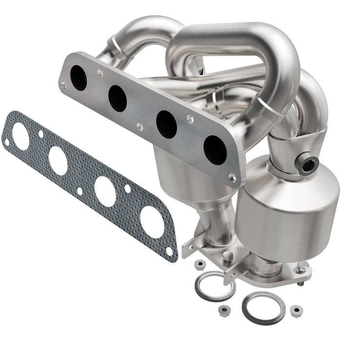 MagnaFlow Exhaust Products 452066 Catalytic Converter with Integrated Exhaust Manifold - Truck Part Superstore