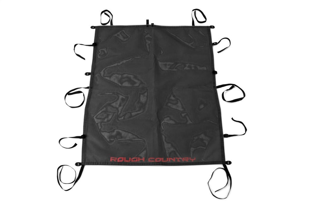 Rough Country 85106 Jeep Wrangler TJ/YJ Mesh Bikini Top Plus 92-06 Black Rough Country - Truck Part Superstore