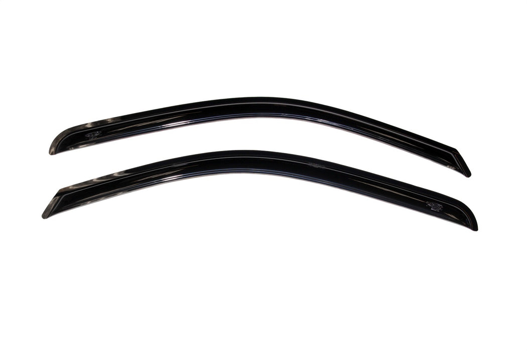 Auto Ventshade (AVS) 92002 Ventvisor® Deflector 2 pc.; Front; Smoke; Outside Mount; - Truck Part Superstore