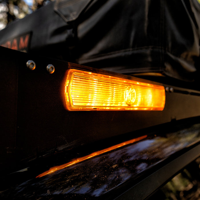 KC HiLiTES 92003 KC Cover KC M-RACK Side Flood Light Amber 4PK - Truck Part Superstore