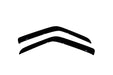 Auto Ventshade (AVS) 92006 Ventvisor® Deflector 2 pc.; Front; Smoke; Outside Mount; - Truck Part Superstore