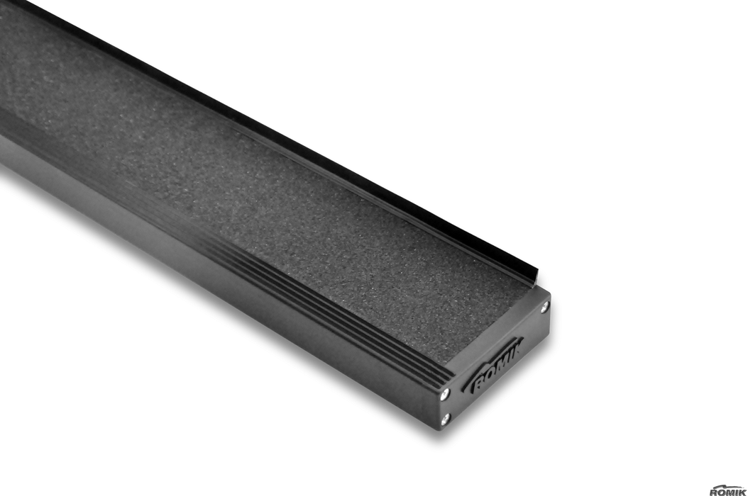 Romik 92017419 ROB-T Running Boards Black 20-22 Land Rover Defender 90 Romik - Truck Part Superstore