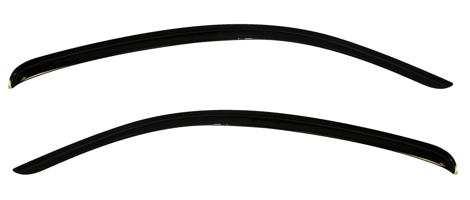 Auto Ventshade (AVS) 92024 Ventvisor® Deflector 2 pc.; Front; Smoke; Outside Mount; - Truck Part Superstore