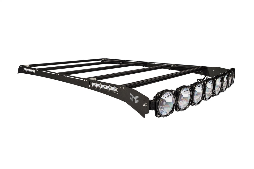 KC Hilites 92032 M-RACKS; GMC/Chevy 1500/3500 14-18 Crew Cab Pro6 8-LT Roof Rack Sys - Truck Part Superstore