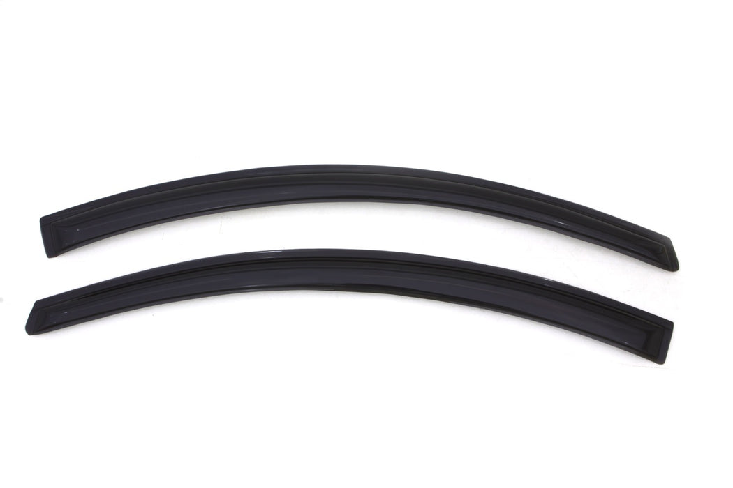 Auto Ventshade (AVS) 92034 Ventvisor® Deflector 2 pc.; Front; Smoke; Outside Mount; - Truck Part Superstore