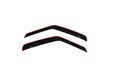 Auto Ventshade (AVS) 92077 Ventvisor® Deflector 2 pc.; Front; Smoke; In-Channel Only; - Truck Part Superstore