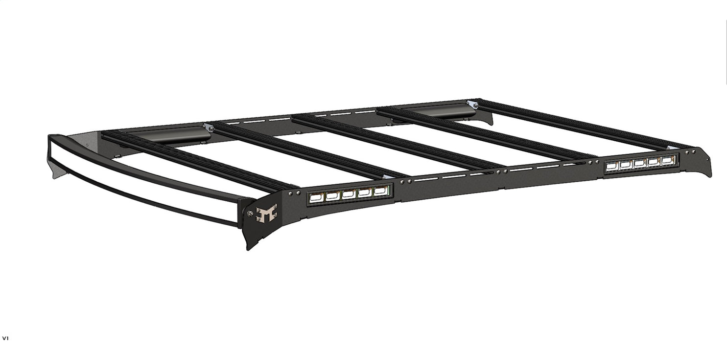 KC Hilites 92091 M-RACKS; Ford F150/Raptor SuperCrew 15-18 C50 Roof Rack Sys - Truck Part Superstore