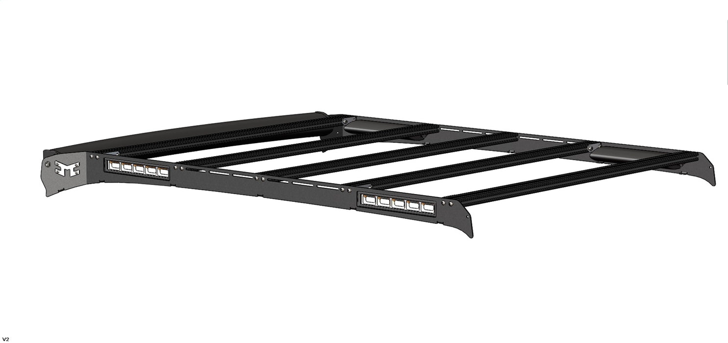 KC Hilites 92101 M-RACKS; Ford SD F250-450 SuperCab 99-16 C50 Roof Rack Sys - Truck Part Superstore