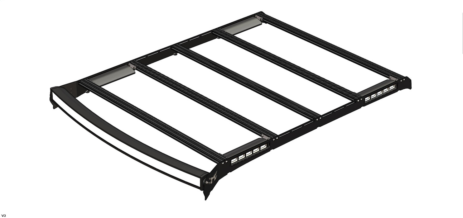 KC Hilites 92101 M-RACKS; Ford SD F250-450 SuperCab 99-16 C50 Roof Rack Sys - Truck Part Superstore