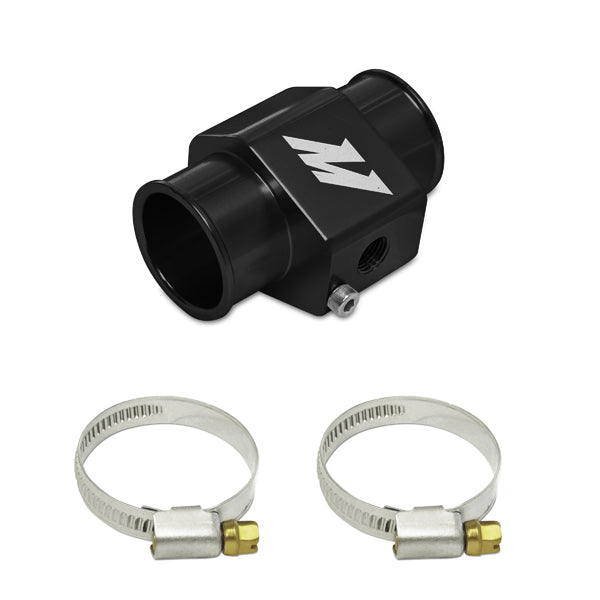 Mishimoto MMWHS-32-BK Water Temperature Sensor Adapter - 32mm - Black - Truck Part Superstore