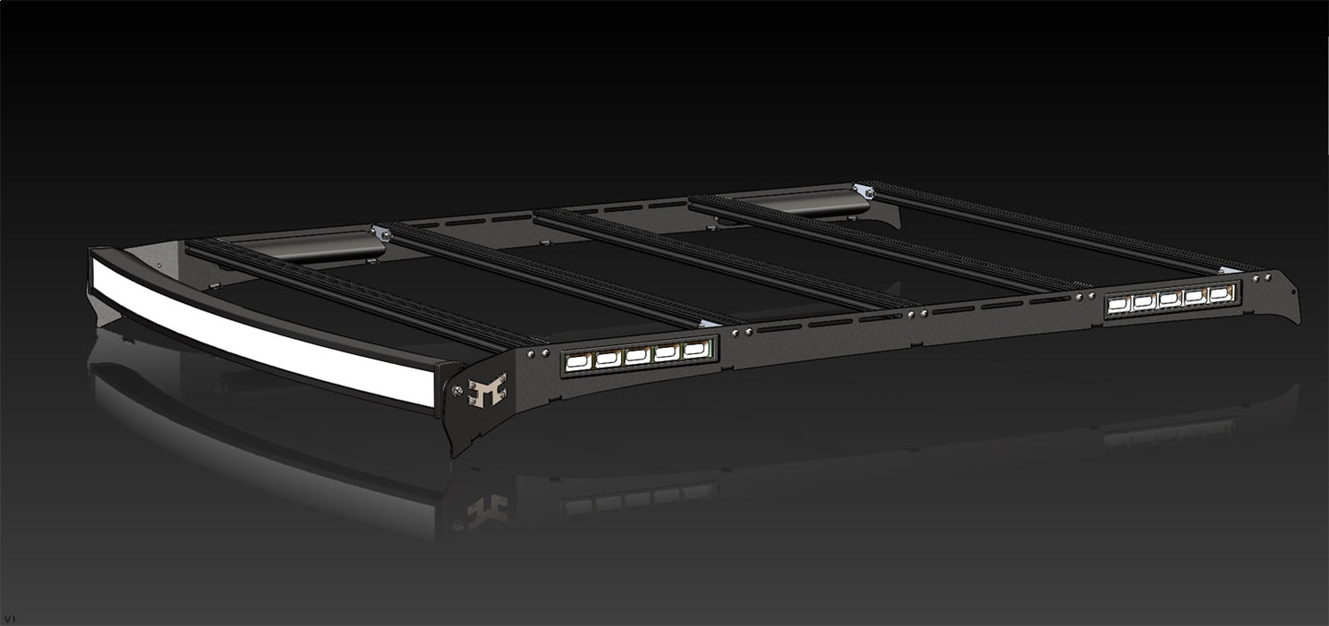 KC Hilites 92161 M-RACKS; Toyota Tundra Crew Max 07-18 C50 Roof Rack Sys - Truck Part Superstore