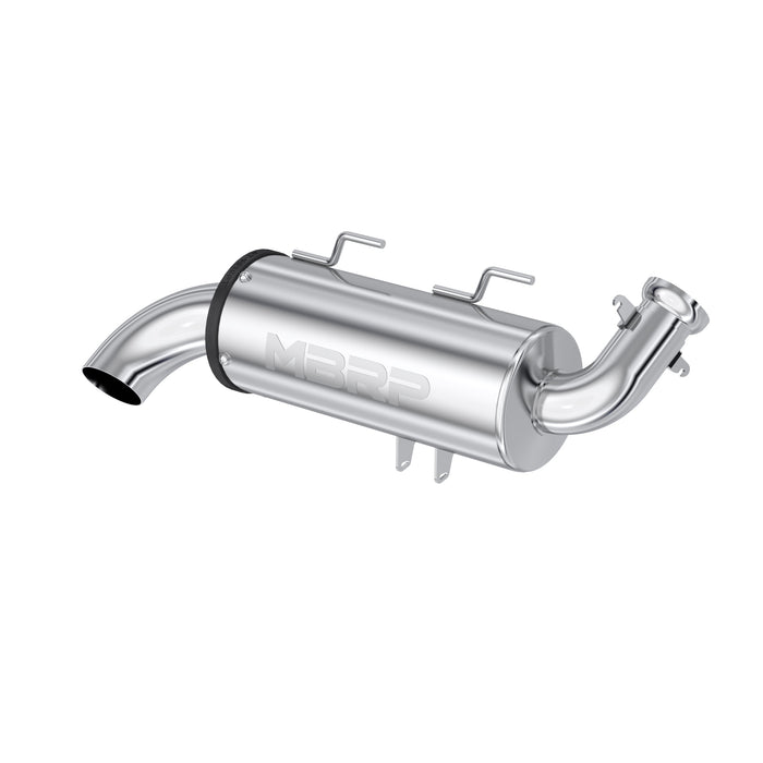 MBRP Exhaust AT-9526PT Performance Muffler. Spark Arrestor Included. - Truck Part Superstore